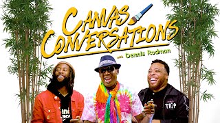 Dennis Rodman Talks Glory Days In The NBA While Being Drawn | Canvas Conversations