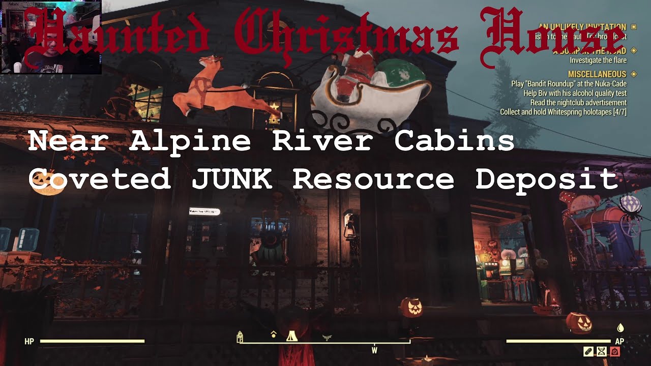 🎃Haunted Xmas House #2 2024 | Near Alpine River Cabins👻