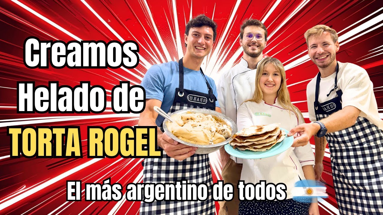 Creamos helado de TORTA ROGEL ! El Postre más argentino 🍰🍦