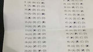 Electronic marking of multiple choice scripts using open source software