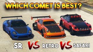 GTA COMET SAFARI VS COMET SR VS COMET RETRO CUSTOM (WHICH IS BEST COMET?) GTA COMET SAFARI VS COMET SR VS COMET RETRO CUSTOM (WHICH IS BEST COMET?)
