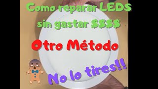 How to replace damage leds in a led strip