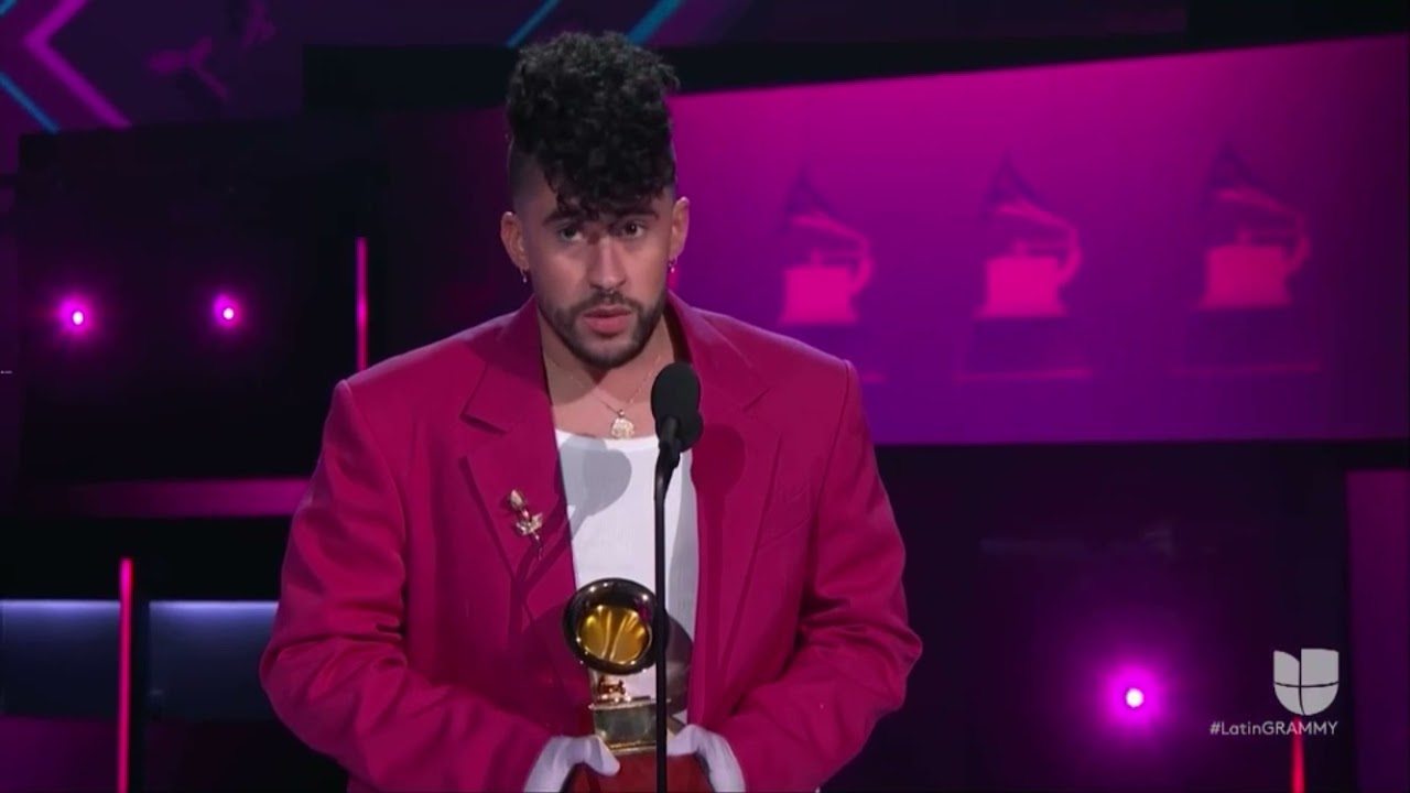 Bad Bunny latin Grammys YouTube