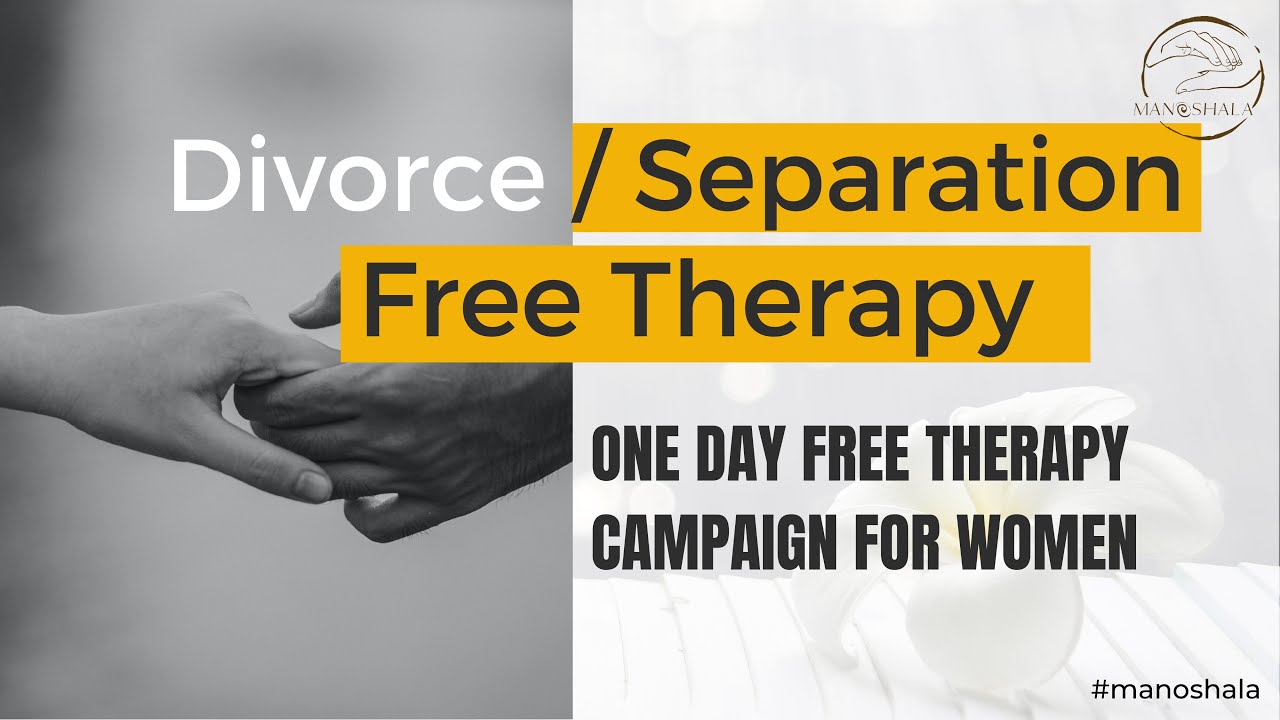 Dealing with separation or divorce stress? Book Online Therapy sessions with experts at Manoshala.