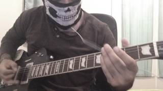 Bullet for my valentine - My fist, your mouth, her scars - guitar cover - with solo (1080p) HD