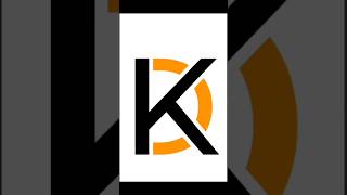 D K wordmark design | Adobe illustrator tutorial | #shorts #logo #tutorial