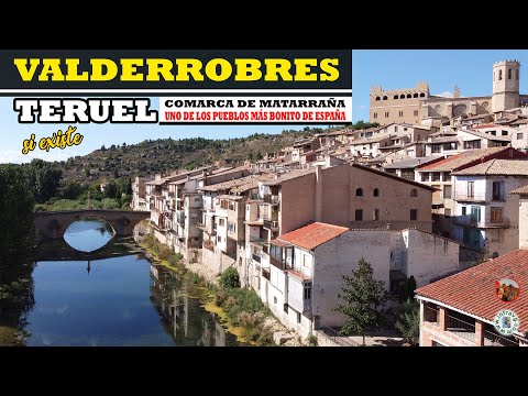 🟧 Valderrobres 📣 Uno de los PUEBLOS más BONITO de ESPAÑA 💎 Joya de Matarraña  📋 GUÍA DE VIAJE