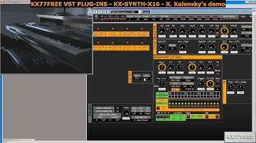 KX-SYNTH-X16  - TUTO SEQUENCER 02