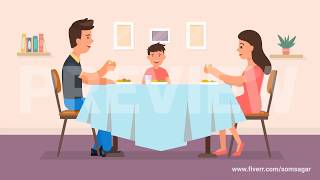 Roof repair 2D Animation video I Animated explainer video for roofing company