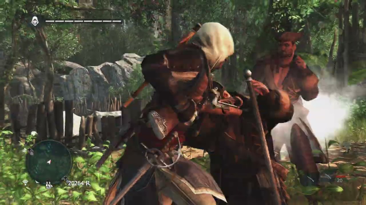 10 minutes of AC BlackFlag Combat