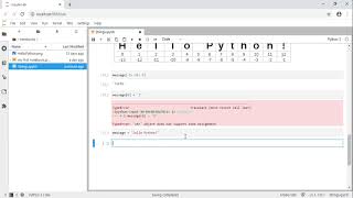 3.2 Python Data types Strings