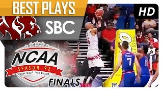 Sara-Potts' alleyoop play! | SBC | Best Plays | NCAA 92 Finals 2016 Information