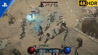 (PS5) Diablo 4 - 10 Minutes Gameplay - Sorcerer - 4K60