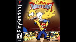 【PS1北米版】The Simpsons Wrestling The Simpsons Wrestling (PSX) Longplay [579] - YouTube