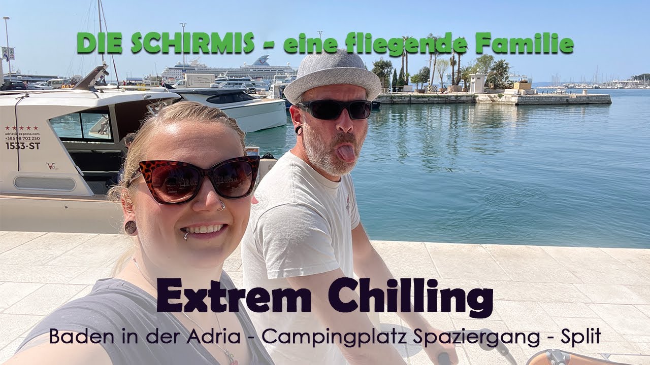 DIE SCHIRMIS ON TOUR - Kroatien erleben, Baden in der Adria, Split, Stobrec und Strandurlaub