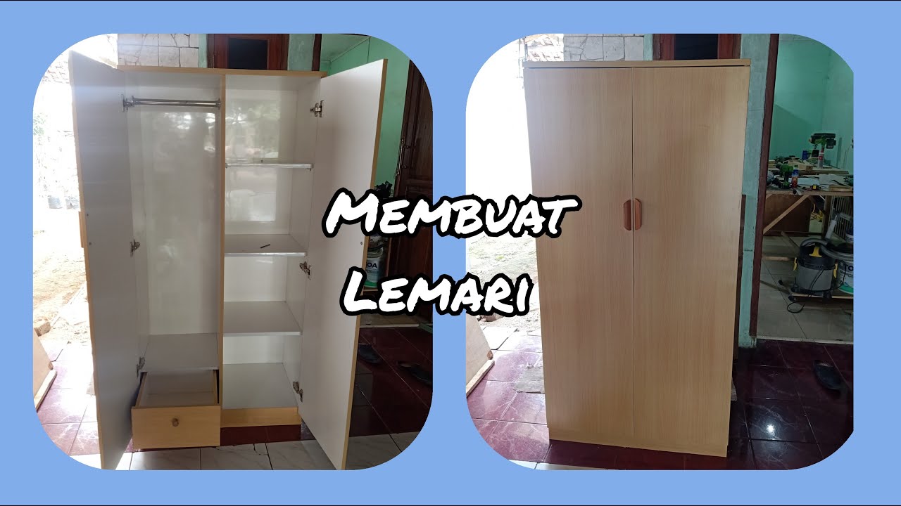  Membuat  lemari  dua pintu  YouTube