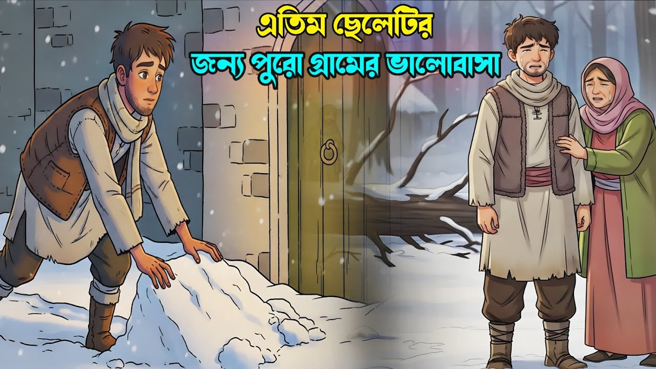 “এতিম ছেলেটির জন্য পুরো গ্রামের ভালোবাসা। ইসলামীক গল্প।আলোর গল্প ও শিক্ষা।