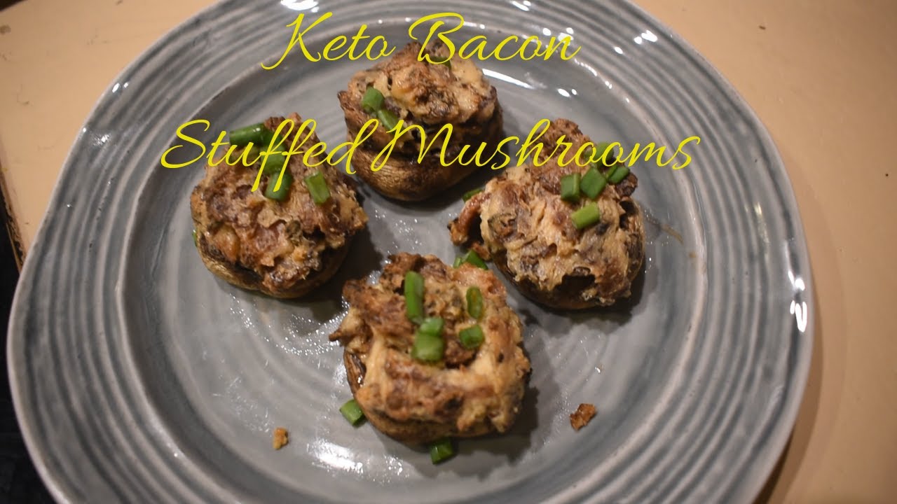 Keto Bacon Stuffed Mushrooms Southern Cooking Series YouTube