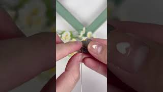【PandaHall】How to wrap a mushroom? #diy #wirewrapping #pendant #pandahall #shorts