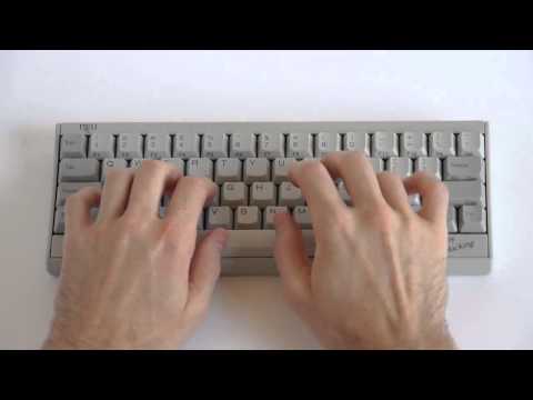 Original HHKB PD-KB02 Typing Test (Fujitsu Domes) - KeyChatter.com 