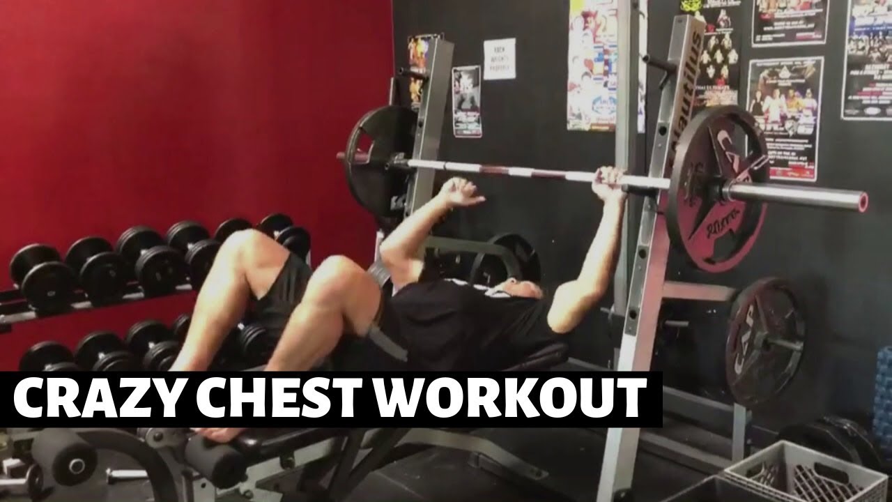 Crazy chest workout with Cung Le! - YouTube