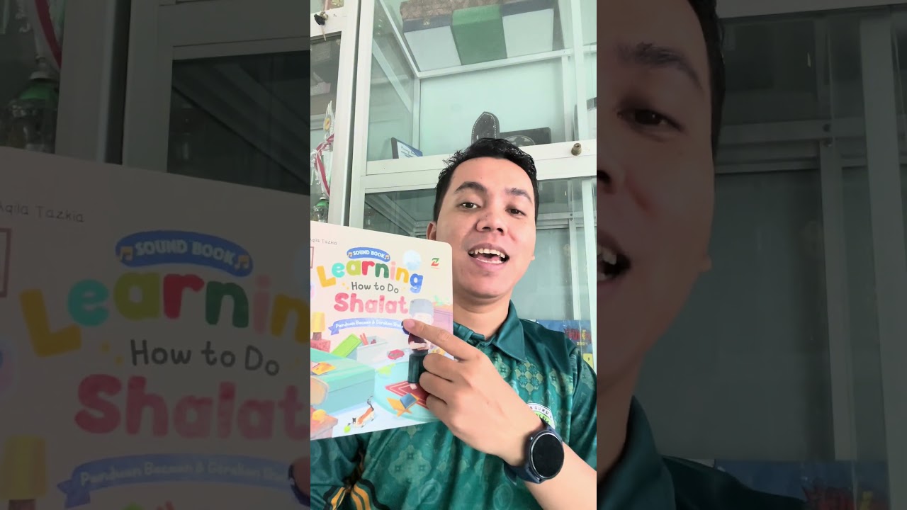 Buku anak belajar shalat, soundbook learning how to do shalat 