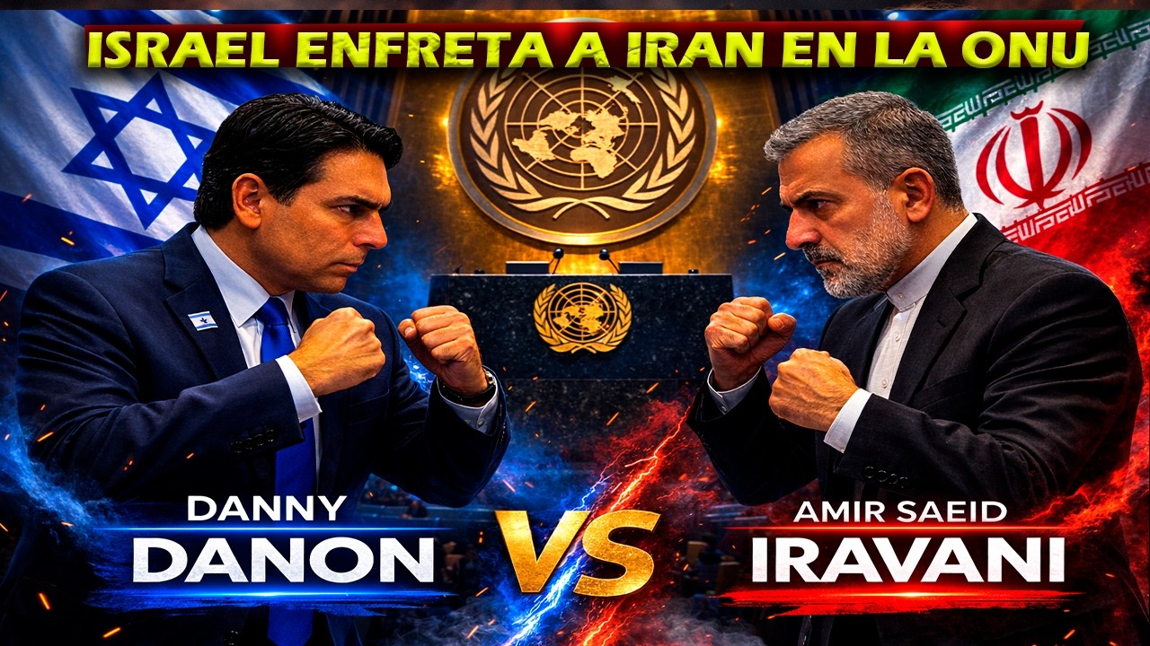 Embajador israelí enfrenta al embajador iraní en la ONU: “No es agresión, es defensa”