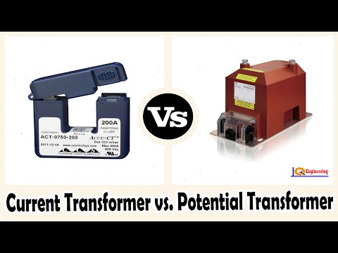 CT vs PT - Difference between Current Transformer and Potential Transformer