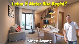 Lebar 5 Meter Bisa Selega Ini! Wangsa Serpong