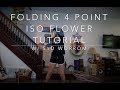 Folding Four Point Iso Flower Hoop Tutorial!