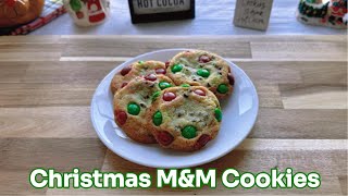 Best Ever Christmas M&M Cookies Everyone Will Love