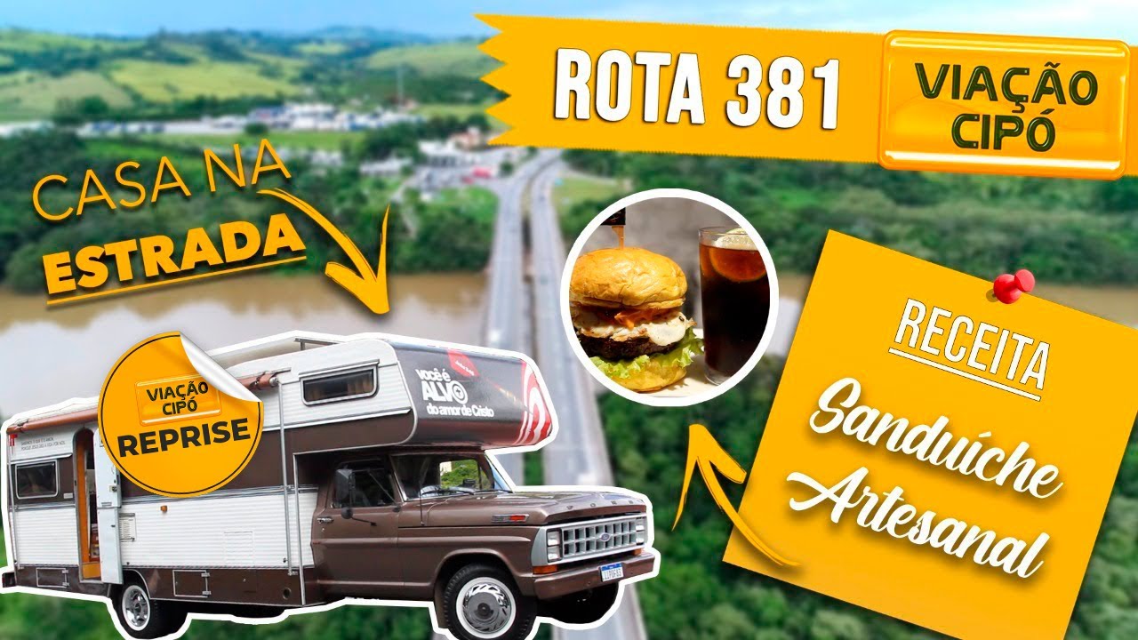 Rota 381: descubra um NOVO JEITO DE VIVER com a Viação Cipó