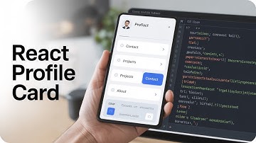 Creating a Cool Profile Card with React