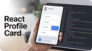 Creating a Cool Profile Card with React