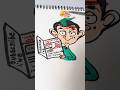 Mr bean mind refresh drawing #viralshort #art #trendingshorts