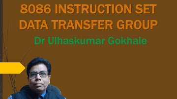 8086 Instruction Set | Data Transfer Group |