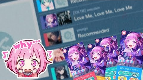 [PJSK] project sekai but the color i am in coop is the difficulty i play