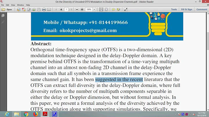 On the Diversity of Uncoded OTFS Modulation in Doubly Dispersive Channels