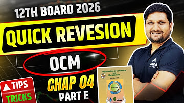 12th OCM Chapter 4 Business Services | Lec 5 | Sath Me Learn Karege | 27 Marks Target