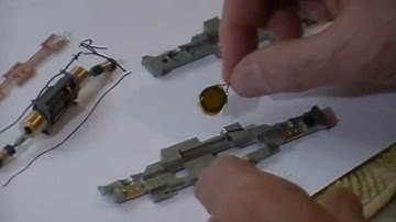 Installing the Digitrax SDN144K1E sound card in the Kato ES44AC locomotive part 2