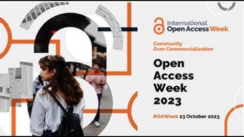 Open Access Week 2023 Panel Discussion