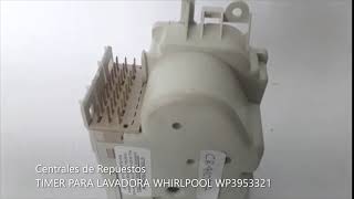 Timer Para Lavadora Whirlpool WP3953321 CR440257