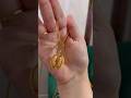 24K Gold Durian Pendant Design😍#gold #tiktok #tiktokvideo #tiktokviral #golddesign