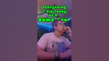 What is it like being a indie game developer? 👨‍💻 #gaming #indiedev #gamedev #indiegame