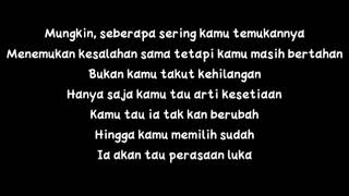 Tak Mau Berubah ~ Karaoke Lirik