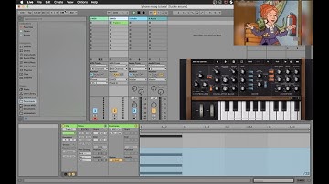 MIDI IN FROM ABLETON INTO IPHONE / AUDIO OUT FROM IPHONE INTO ABLETON ON MAC | MOOG MODEL D