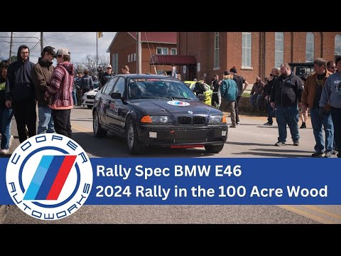RallySpec E46 At The Rally in the 100 Acre Wood