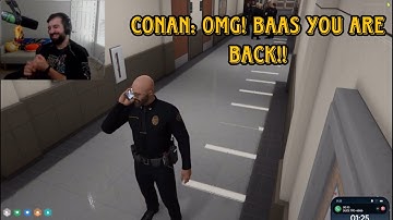 Captain Slacks Calls Conan Clarkson as Sam Baas | Nopixel 4.0