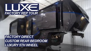 Luxury 5th Wheel Custom Rear Bedroom