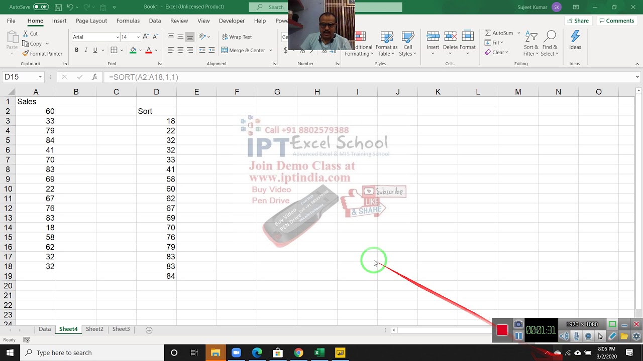 New Sort Formulas In Excel 2019 YouTube new-sort-formulas-in-excel-2019-youtube